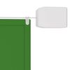 vidaXL Toldo vertical 250x420 cm tecido oxford verde-claro