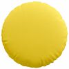 vidaXL Almofadas de Assento 2 pcs Amarelo Claro &Oslash;50 x 19 cm tecido