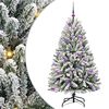 vidaXL &Aacute;rvore de Natal Artificial 150 cm 150 LED Branco quente