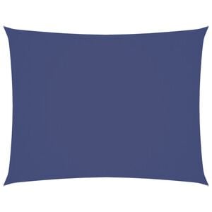 vidaXL Para-sol estilo vela tecido oxford retangular 2x3,5 m azul