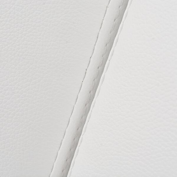 vidaXL Sof&aacute; Branco tecido