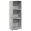 vidaXL Estante 40x24x109 cm derivados de madeira cinzento cimento
