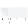 vidaXL Mesa de centro 55x55x36,5 cm derivados de madeira branco