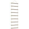 vidaXL Decora&ccedil;&atilde;o de parede em forma de escada 50x150 cm ramo natural