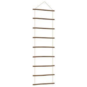 vidaXL Decora&ccedil;&atilde;o de parede em forma de escada 50x150 cm ramo natural