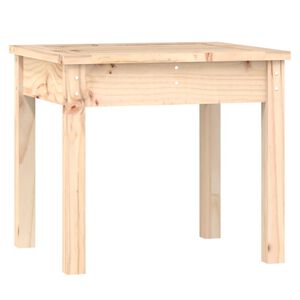 vidaXL Banco de jardim 50x44x45 cm madeira de pinho maci&ccedil;a