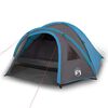 vidaXL Tenda de campismo c&uacute;pula para 4 pessoas imperme&aacute;vel azul