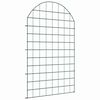 vidaXL Conjunto de Cerca para Lago 8 unid. 50 x 80 cm A&ccedil;o Verde