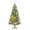 vidaXL &Aacute;rvore Natal artificial c/ 300 luzes LED, bolas e neve 240 cm