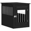 vidaXL M&oacute;vel casota para c&atilde;o 55x75x65 cm derivados de madeira preto