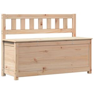vidaXL Banco 110x41x76,5 cm madeira de pinho maci&ccedil;a