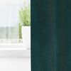 vidaXL Cortinas opacas 2 pcs Verde Escuro 140 x 175 cm Veludo