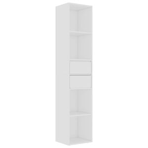 vidaXL Estante 36x30x171 cm derivados de madeira branco