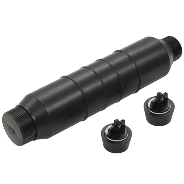 vidaXL Garrafa gizzmo de inverno para piscina com 2 buj&otilde;es PEAD