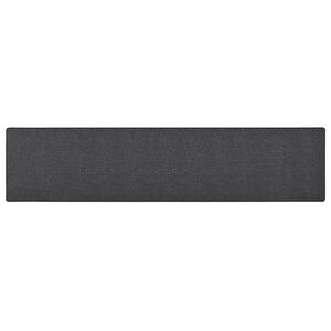 vidaXL Tapete/passadeira 50x250 cm antracite