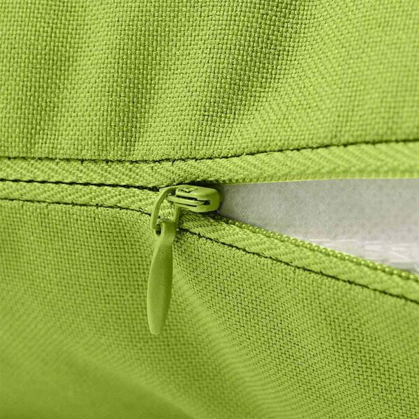 vidaXL Almofadas para exterior 2 pcs 60x40 cm verde ma&ccedil;&atilde;