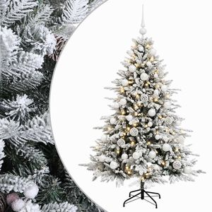 vidaXL &Aacute;rvore de Natal artificial com bolas 150 cm 150 LED