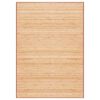 vidaXL Tapete de bambu 120x180 cm castanho