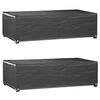 vidaXL Capas p/ mob&iacute;lia de jardim 2 pcs 8 ilh&oacute;s 125x70x35cm retangular