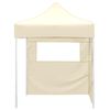 vidaXL Tenda de Festa Creme 200 x 200 x 315 cm Tecido Oxford