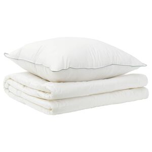 vidaXL Conjunto de Edred&atilde;o e Almofadas 2 unid. 135x200 cm Ver&atilde;o L&atilde;
