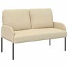 vidaXL Conjuntos de sof&aacute;s 3 pcs Creme 115 x 56 x 80 cm Contraplacado
