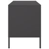 vidaXL M&oacute;veis de TV 2 pcs 68x39x50,5 cm a&ccedil;o preto