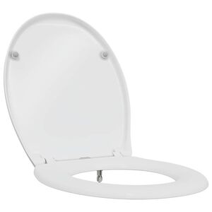 vidaXL Assento de Vaso Sanit&aacute;rio Branco 47 x 37 x 4 cm Duroplast