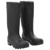vidaXL Galochas tamanho 39 PVC preto