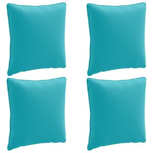 vidaXL Almofadas de Costas em 4 Pe&ccedil;as PUTTEN 4 pcs 100% Poli&eacute;ster