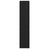 vidaXL Gabinete de Livros Carvalho Preto 69,5 x 29 x 137,5 cm