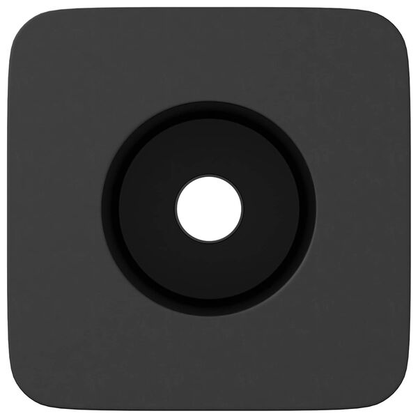 vidaXL Suporte de Gaveta 2 pcs Preto 15 x 15 x 15mm Copoli&eacute;ster PP