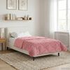 vidaXL Duvet de Ano Inteiro Colchonete Rosa 140 x 220 cm
