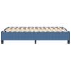 vidaXL Estrado de cama plataforma Azul 120 x 200 cm tecido