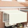 vidaXL Toldo Retr&aacute;til Manual Creme 300 x 200 cm tecido