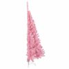 vidaXL &Aacute;rvore de Natal Artificial Pr&eacute;-iluminada Rosa 120 cm PVC