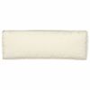 vidaXL Conjunto de Almofadas para Palete 2 pcs Creme 120 x 40 x 8 cm