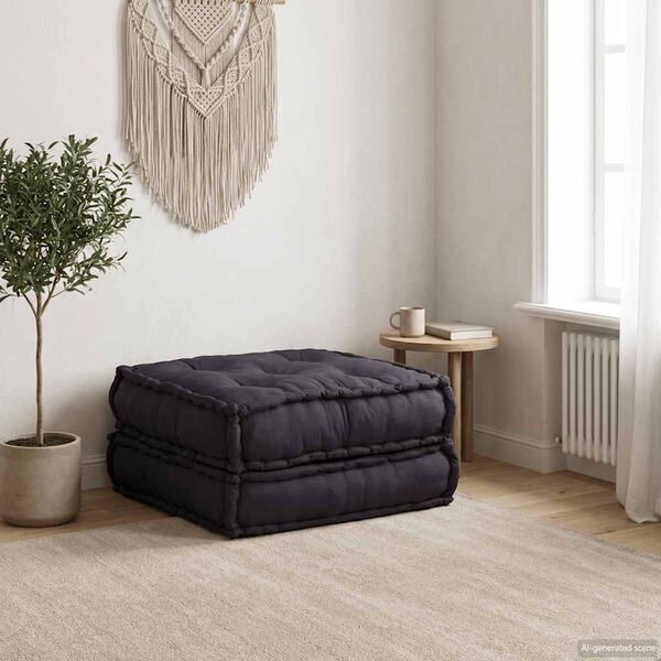 vidaXL Unidade de sof&aacute; modular 70x70x36 cm tecido antracite