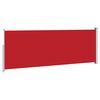 vidaXL Toldo lateral retr&aacute;til 160 x 500 cm vermelho