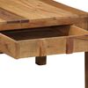 vidaXL Mesa de centro com gaveta Castanho 110 x 54 x 35 cm