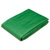 vidaXL Lona com Olhais Verde 3 x 4 m 260 gsm PE