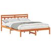 vidaXL Estrutura da Cama Castanho 160 x 200 cm