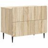 vidaXL Arm&aacute;rio de Cabeceira Carvalho Sonoma 62 x 34,5 x 49,5 cm