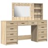 vidaXL Mesa de vestir 3 unid. Carvalho Sonoma 78,5 x 41 x 135 cm
