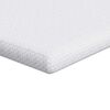 vidaXL Topper de Colch&atilde;o Branco 140 x 190 cm Tecido Jacquard