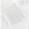 vidaXL Toalhas de h&oacute;spedes 50 pcs algod&atilde;o 350 g 30x30 cm branco