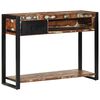 vidaXL Mesa consola multicor 100x35x75 cm madeira maci&ccedil;a recuperada