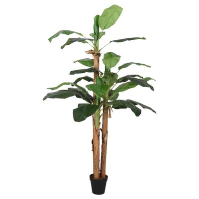 vidaXL Bananeira artificial 9 folhas 120 cm verde