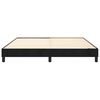 vidaXL Estrutura de cama com molas 180x200 cm veludo preto