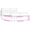 vidaXL Estrutura de cama s/ colch&atilde;o deriv. madeira carvalho castanho